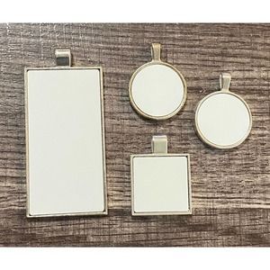 Sublimation Blank Necklace Pendants